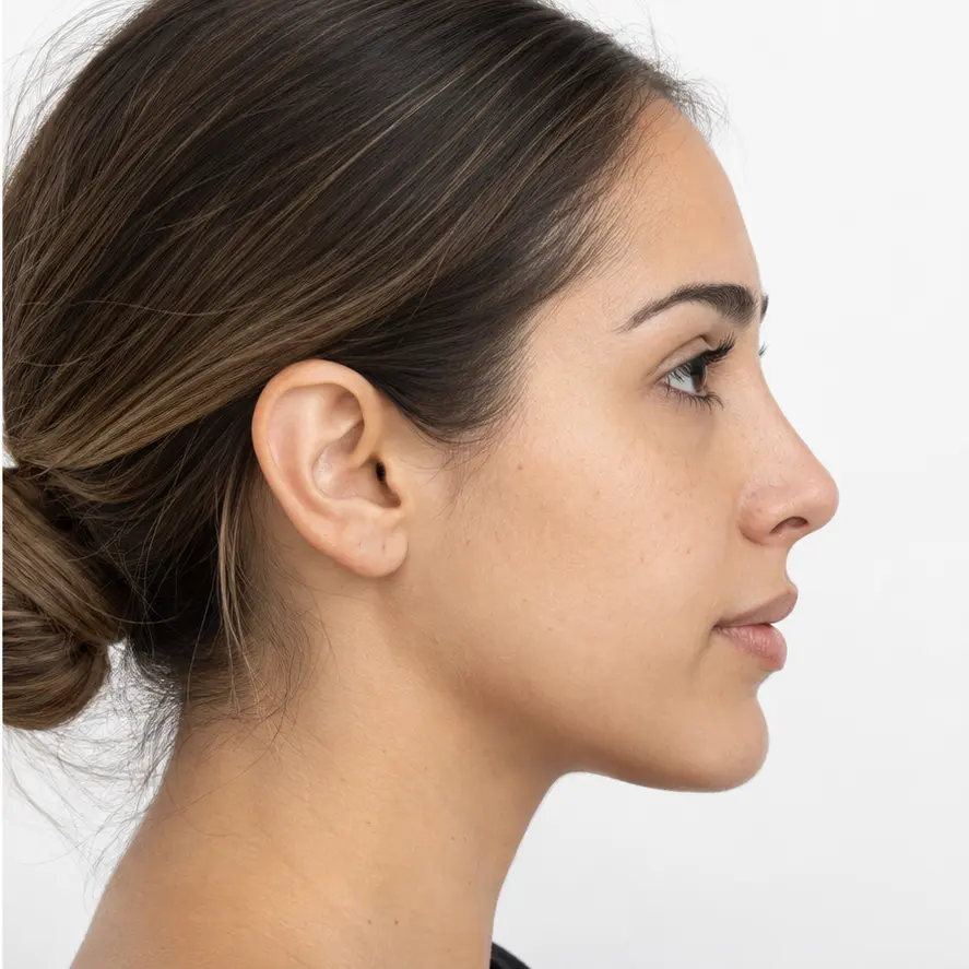 Perfil facial demostrativo